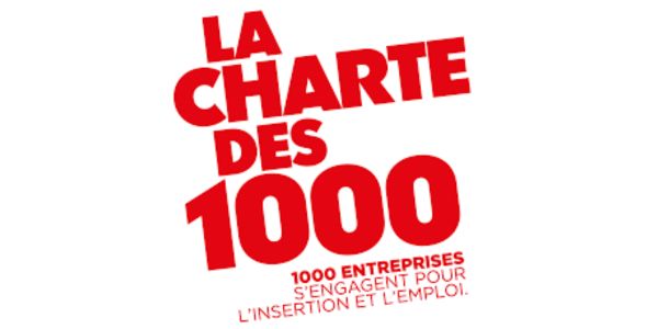 logo La Charte des 1000 partenaire formation professionnelle Lyon Couleurs Formations